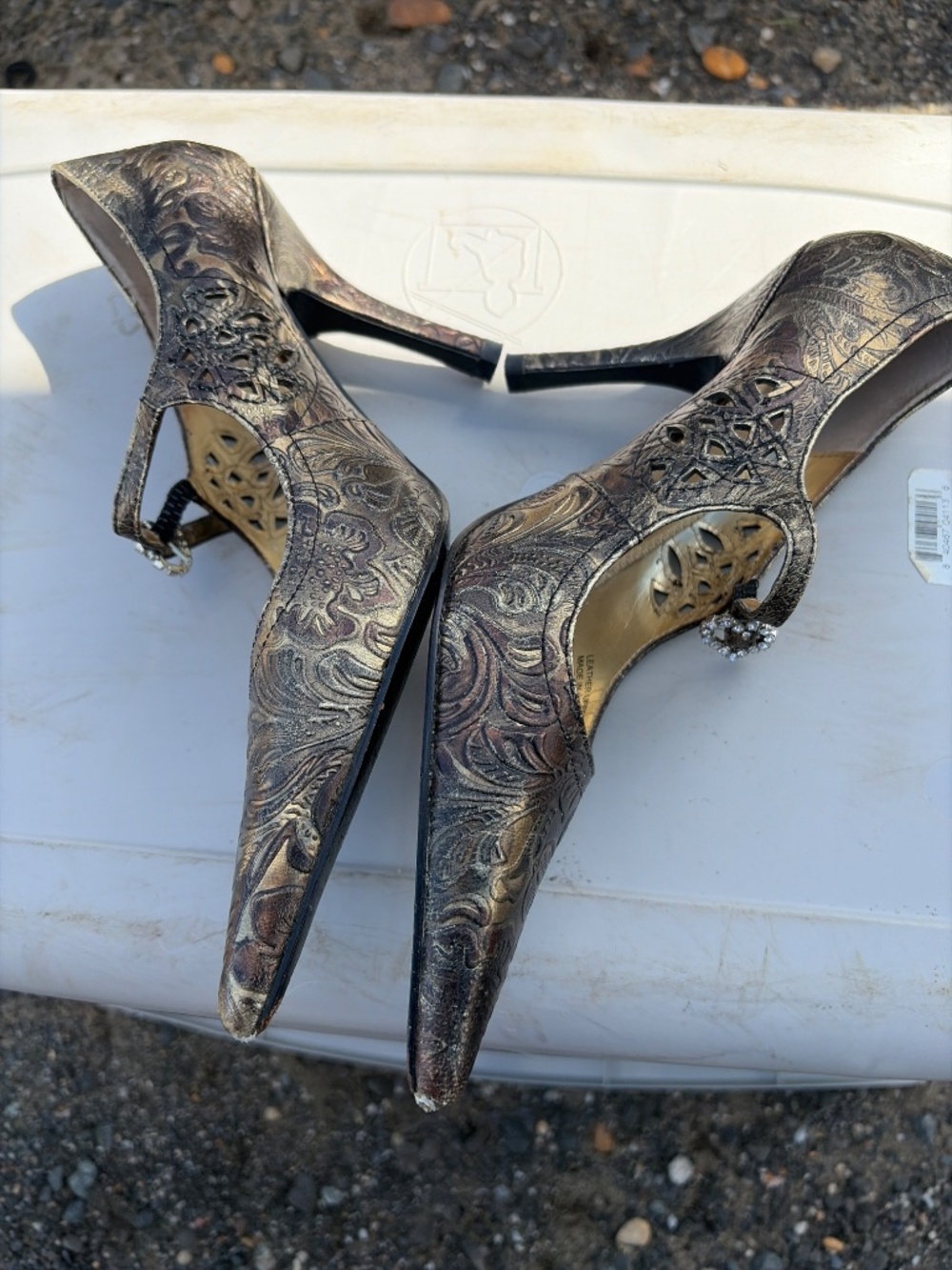 Metallic Heeks - Picture 3 of 4
